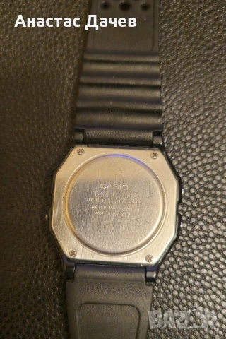 Винтидж часовник CASIO F 91 W, снимка 4 - Мъжки - 53222741