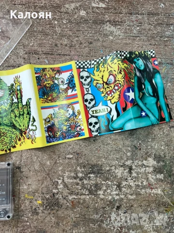 Аудио касетка Rob Zombie - American made music to strip by, снимка 5 - Аудио касети - 51286717