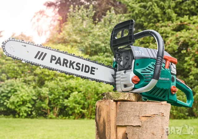 Parkside PBKS 53 A2 бензинова верижна резачка/2.72 HP/53 cm³/44 cm