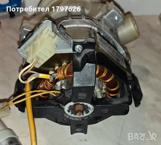 Електромотор помпа съдомиялна, снимка 3 - Водни помпи - 52349568