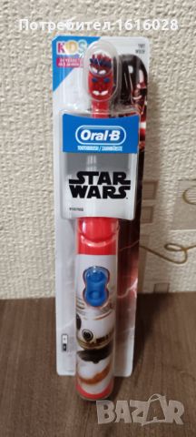 Детска електрическа четка за зъби, Oral-B, Star Wars,роботчето Трипио, снимка 1 - Други - 46726159