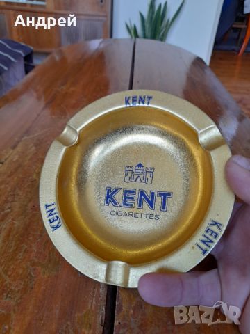 Стар пепелник Kent, снимка 2 - Други ценни предмети - 45451211