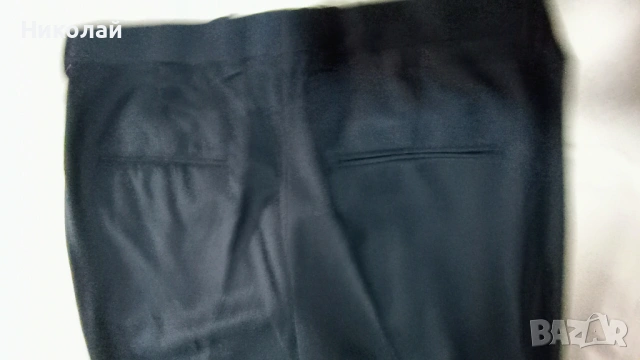 Мъжки костюм 100% студена вълна + подарък, снимка 17 - Костюми - 53604614