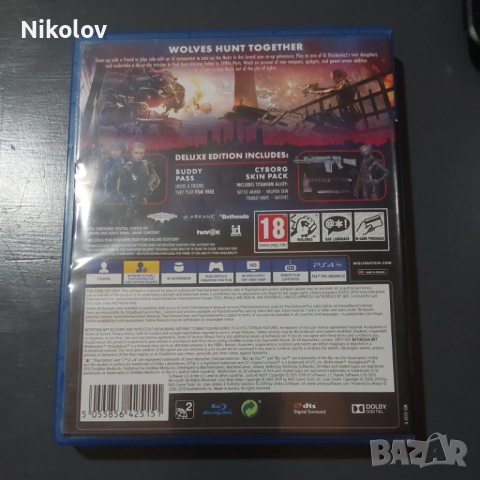 Wolfenstein Youngblood Deluxe Edition PS4 (Съвместима с PS5), снимка 3 - PlayStation конзоли - 53618733