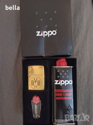 КОМПЛЕКТ ZIPPO-BVB, снимка 1 - Антикварни и старинни предмети - 46563881