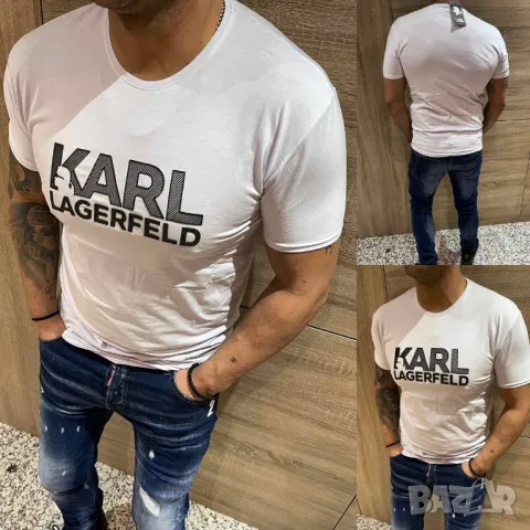 мъжки тениски karl lagerfeld hugo boss emporio armani DSQUARED2 , снимка 10 - Тениски - 49033281