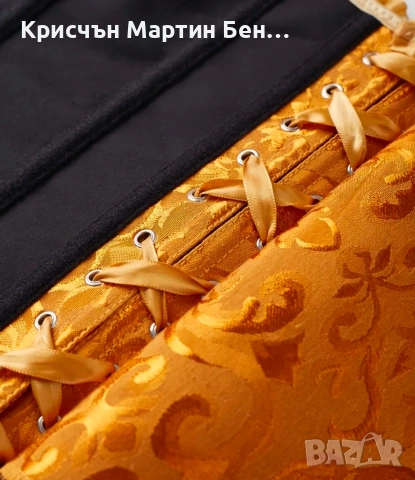 Дамски корсет и прашки KRS-DANT, 2 Части, Дантела, Бял, XS/S. m, снимка 16 - Корсети, бюстиета, топове - 53824582