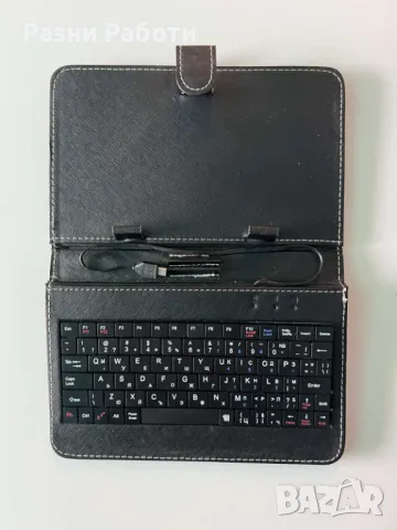 Portable Keyboard Tablet Micro USB - Портативна Клавиатура за таблет, снимка 1 - Калъфи, кейсове - 47433758