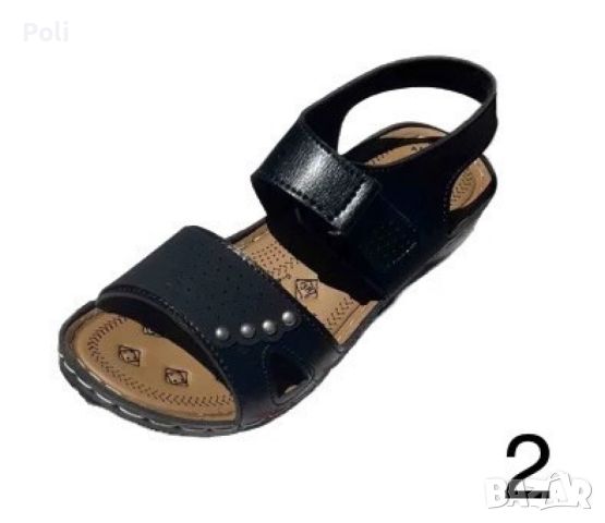 Здрави и удобни дамски кожени сандали в 6 варианта, снимка 4 - Сандали - 45872420