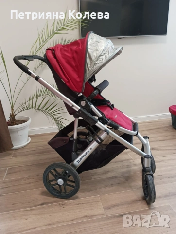 Бебешка количка UPPAbaby Vista – пълен комплект (кош + спортна), снимка 7 - За бебешки колички - 53349980