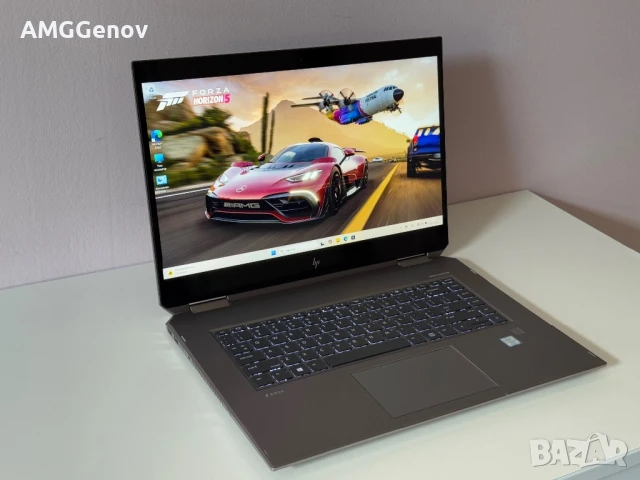 15.6’FHD IPS Touch 500nits/Hp Zbook Studio X360/i7-8850H/32GB/512GB, снимка 3 - Лаптопи за работа - 51043554