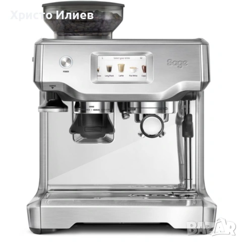 Професионална Кафемашина SAGE the Barista Touch с дисплей и кафемелачка