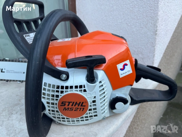 Бензинова резачка щил мс 211 stihl , снимка 2 - Моторни триони/резачки - 53500599