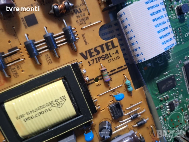 POWER BOARD ,17IPS61-4,S - for,F&u FL28409 for 28inc VES275WNVX-N04, снимка 2 - Части и Платки - 50567187