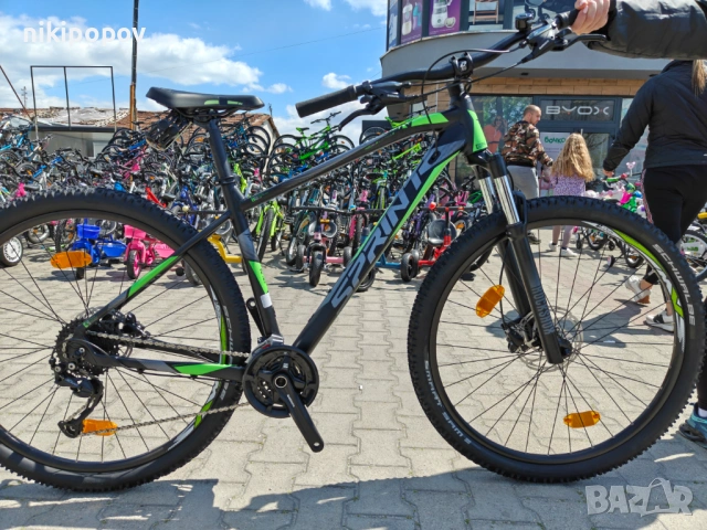 PA Велосипед 29" APOLON черен/зелен