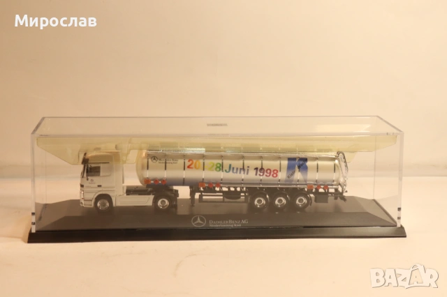 HERPA H0 1/87 MERCEDES ACTROS ЦИСТЕРНА КАМИОН МОДЕЛ
