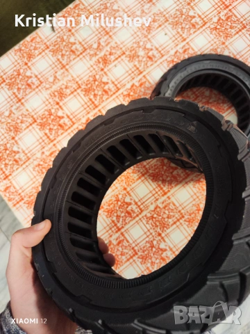 Бандажни гуми с размери 90/65-6.5, снимка 3 - Гуми и джанти - 53916540