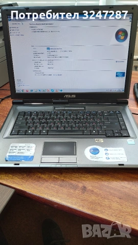 Работещ ASUS X51L, снимка 7 - Лаптопи за дома - 53781563