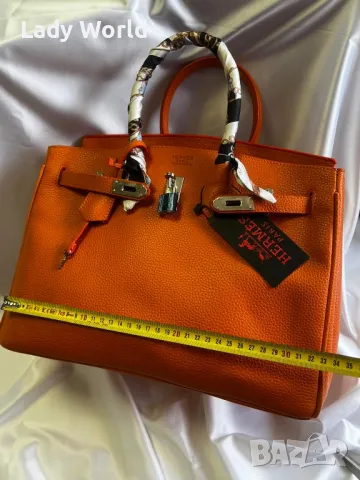 Дмска чанта Hermes Birkin, снимка 6 - Чанти - 27882202