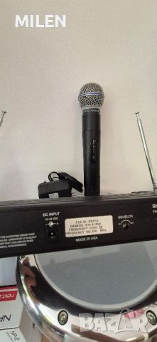 Дистанционен микрофон SHURE  SM 58, снимка 3 - Други - 45449989