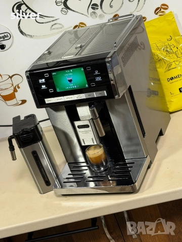 Кафемашина кафе автомат delonghi Primadonna Exclusive с гаранция, снимка 7 - Кафемашини - 52730436