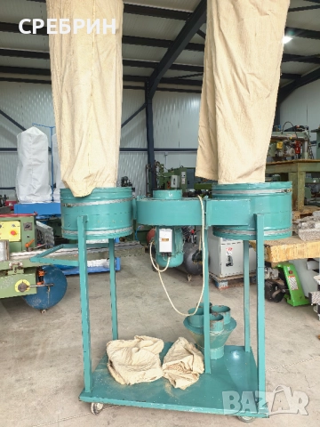 Аспирация 90% нов, с 2 чувала, мт 4кв, реални 5000куб, производ Гърция, снимка 8 - Други машини и части - 52712609