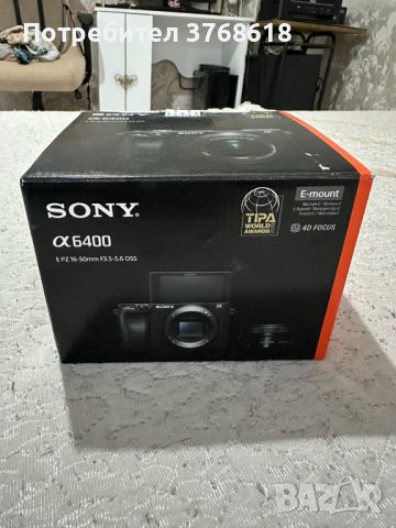 Продава се Camera Sony a6400 с обектив 16-50. 3.5-5.6 чисто нов не използван тел за връзка 089582271, снимка 6 - Камери - 46350909
