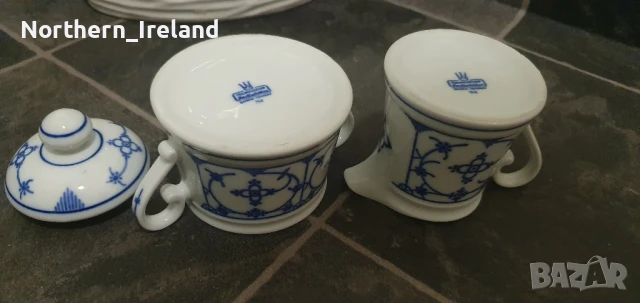 порцеланови солници, буркани син лук, снимка 6 - Антикварни и старинни предмети - 51053611