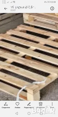 Дървен еко палет