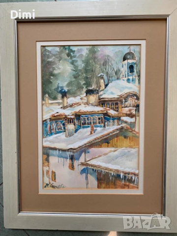 ПАОЛА СТОЕВА акварел/пейзаж