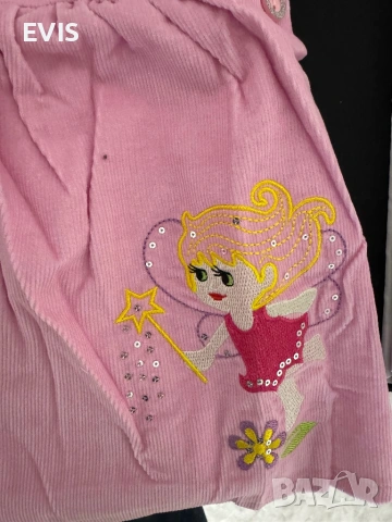 Памучен джинсов сукман за момиче + чантичк, снимка 4 - Бебешки рокли - 53766755