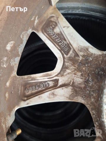 ОРИГИНАЛНИ АЛУМИНИЕВИ ДЖАНТИ ЗА BMW- style 574-Х1  F-series F48 F39 - 5х112х66.6-17 цола, снимка 7 - Гуми и джанти - 52825967