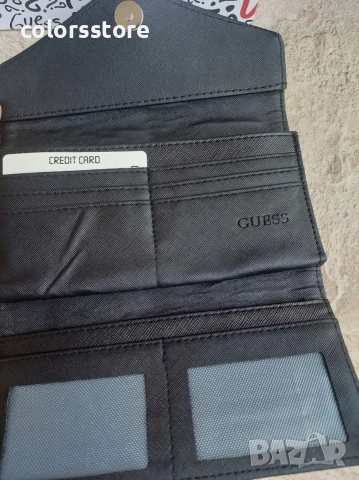Черно портмоне Guess кодSG137, снимка 3 - Портфейли, портмонета - 37303884