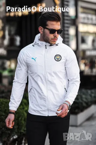 🤍Мъжко яке Puma Manchester city🤍Размери М Л ХЛ 2ХЛ, снимка 1 - Якета - 48738730