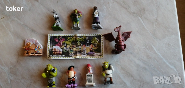 Киндер.Шрек.Kinder, снимка 2 - Колекции - 53557001