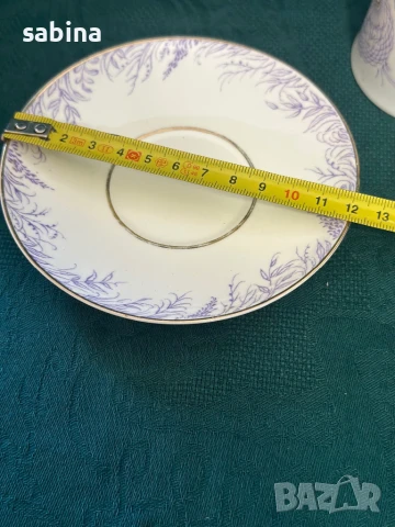 Руски порцелан ЛФЗ “Ломоносов”-чаши за кафе, снимка 3 - Антикварни и старинни предмети - 50717158