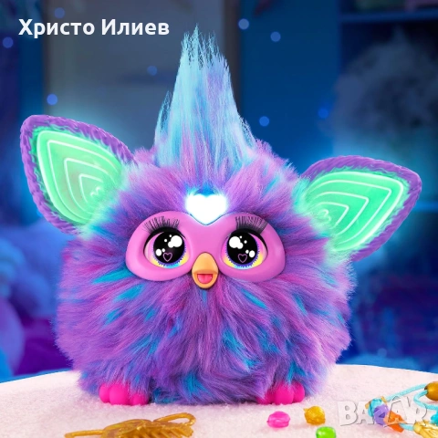 FURBY Furblets Плюшена интерактивна играчка лилаво Фърби