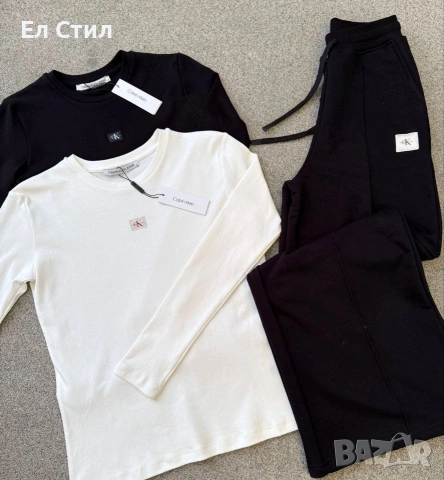 📌#дамска #блуза 23 евро Черно С Бяло С М М Л Л, снимка 4 - Блузи с дълъг ръкав и пуловери - 53447626