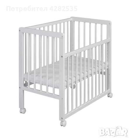 БЕБЕШКА КОШАРА NEXT TO ME С Матрак 40 x 80 см и подаръци към нея, снимка 2 - Кошарки - 52482225