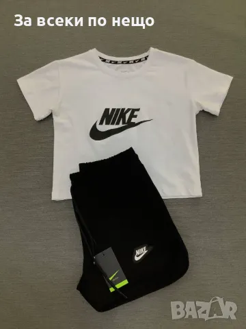 Nike Дамски Летен Комплект👚🩳Дамски Къс Екип Найк - Налични Различни цветове Код LFS442, снимка 4 - Спортни екипи - 49882263