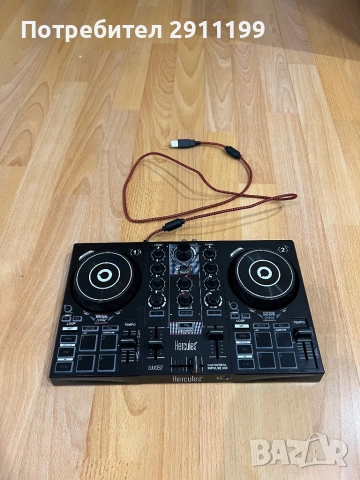 DJ контролер / микс пулт Hercules, снимка 2 - Ресийвъри, усилватели, смесителни пултове - 53828596