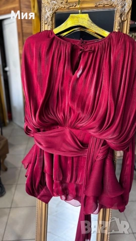 Дамска елегантна рокля , снимка 3 - Рокли - 54124458