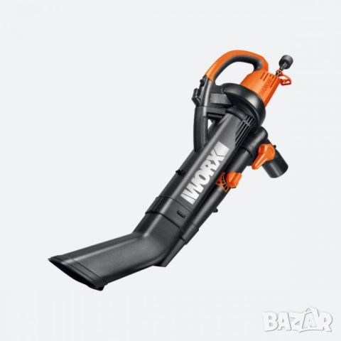 Листосъбирач Worx WG505E 3000W 128-335км/ч, снимка 1 - Градинска техника - 45520655