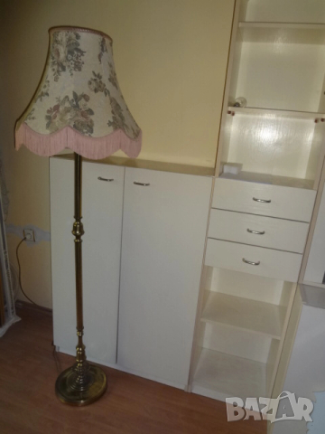 Лампион от Германия със стойка от месинг, снимка 9 - Лампиони - 52938995