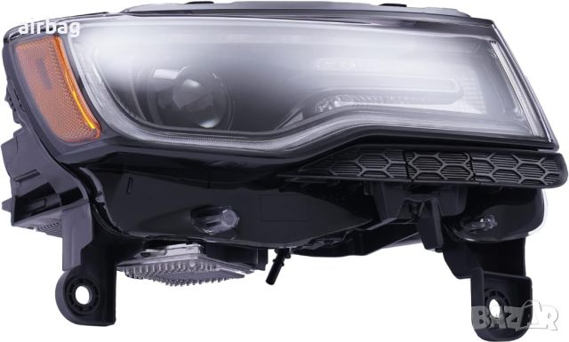 Комплект фарове Jeep Grand Cherokee FULL LED DRL WK2 2014 - 21г., снимка 2 - Части - 46689727