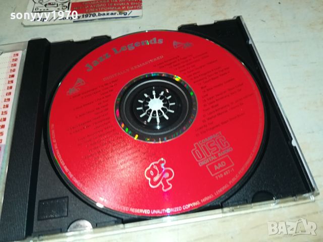 JAZZ LEGENDS CD 0205240823, снимка 13 - CD дискове - 45551129