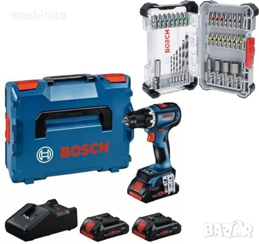 Промоция!Акумулаторен винтоверт GSR 18V-90 C 3x4.0Ah ProCore L-boxx Bosch, снимка 1