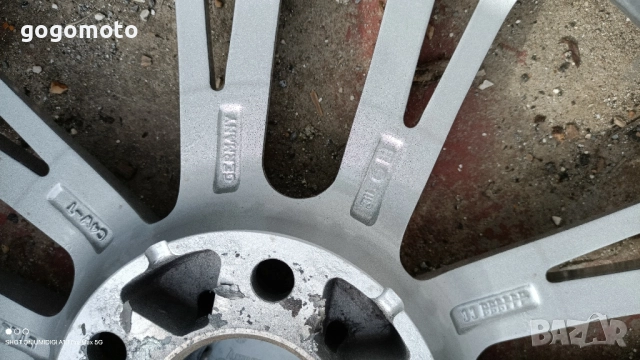 Джанти ляти алуминиеви, MADE IN GERMANY, ORIGINAL, снимка 5 - Гуми и джанти - 52055331