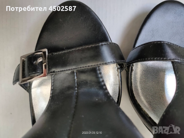 Летни обувки на висок ток, снимка 3 - Дамски обувки на ток - 52931316