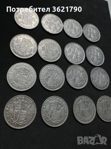 1/2 крона (Half Crown) Великобритания - сребърна монета, снимка 4 - Нумизматика и бонистика - 45147928